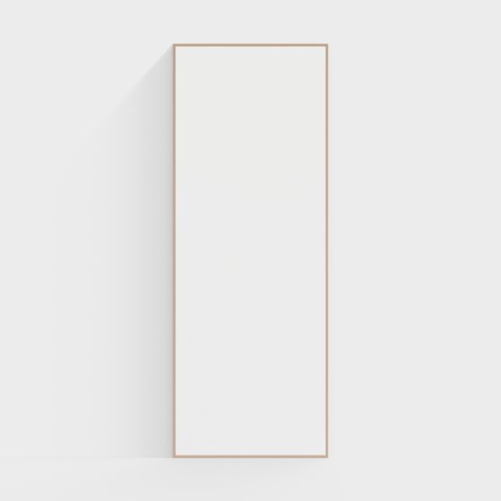 Pink Glass Partition 3D Model