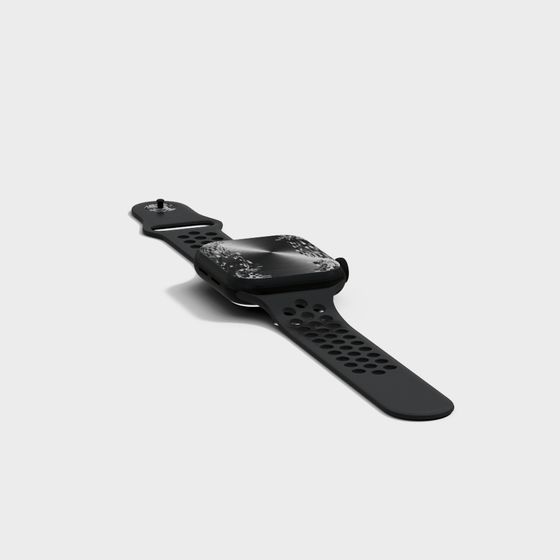 Sleek Modern Tech Watch 3D Model