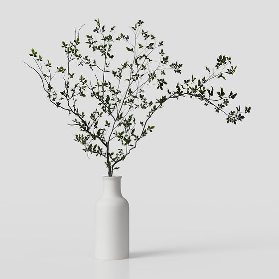 グリーン植物オーナメント