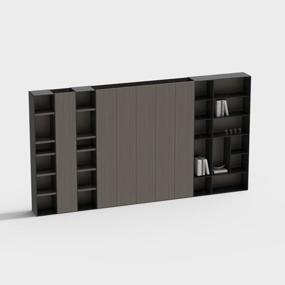 Urban Elegance Bookshelf 3D model