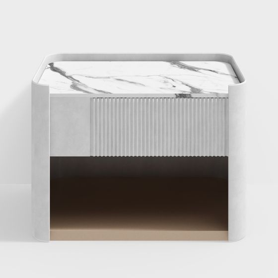 Mesita de Noche de Lujo Ligero