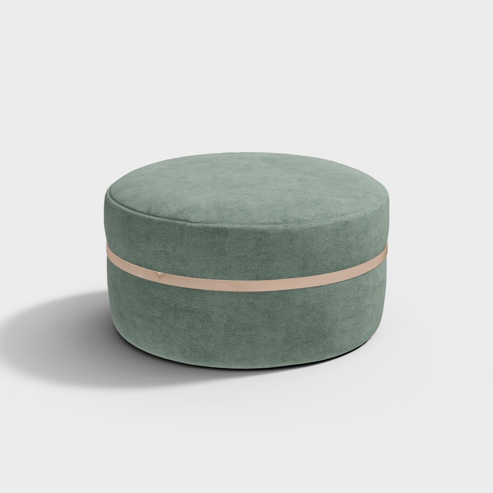 ghế đẩu da tròn