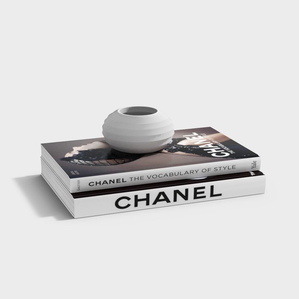 Elegant Low-Polygon Ceramic Vase 3D model