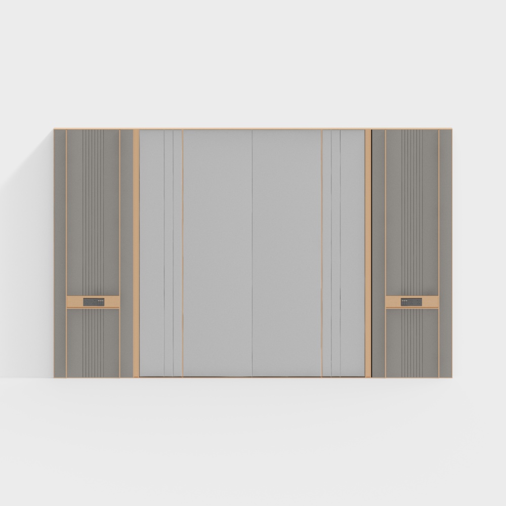 Light Luxury Background Wall