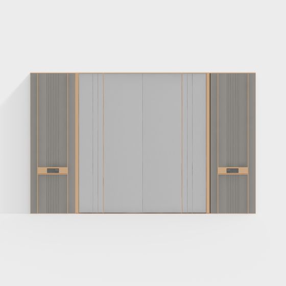 Urban Partition 3D model for Modern Spaces