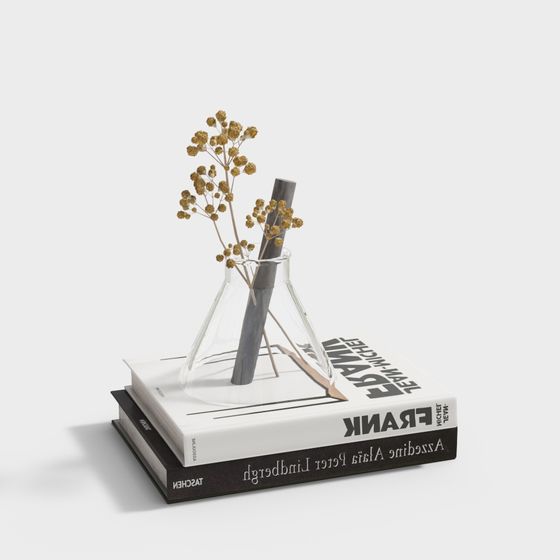 Elegant Lab Vase 3D model for Modern Spaces