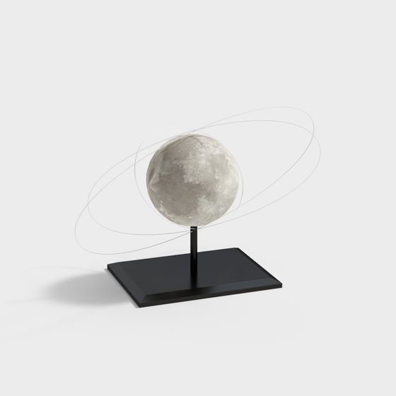 Moon Display 3D model