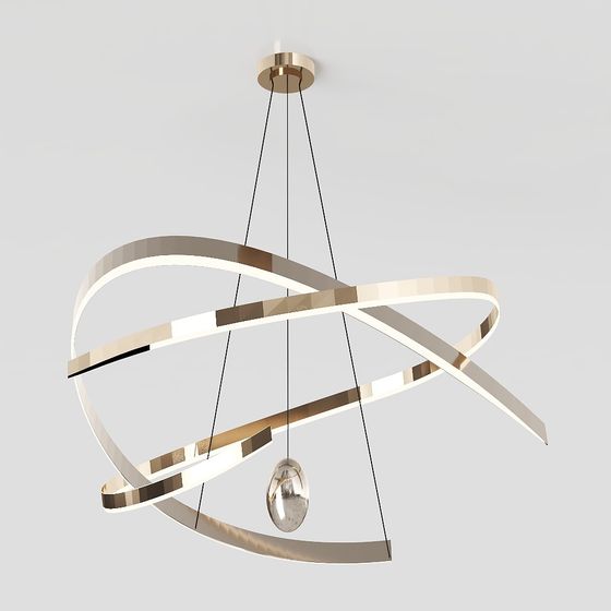 Twist of Light 3D model Pendant Lamp