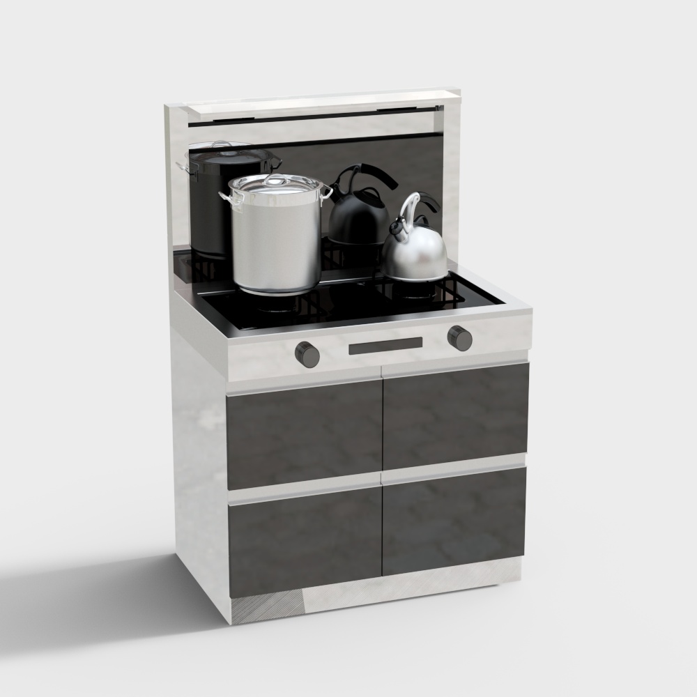 モダンキッチン統合ストーブ