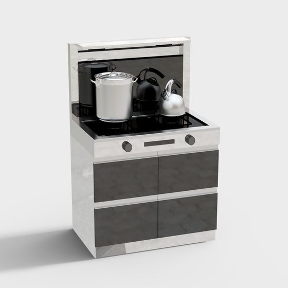 モダンキッチン統合ストーブ