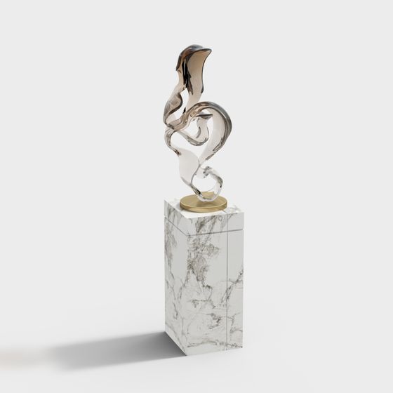 Ornamento Scultura Astratta