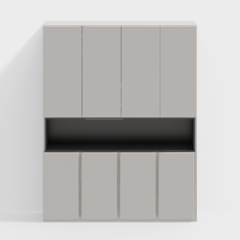 Gabinete lateral minimalista