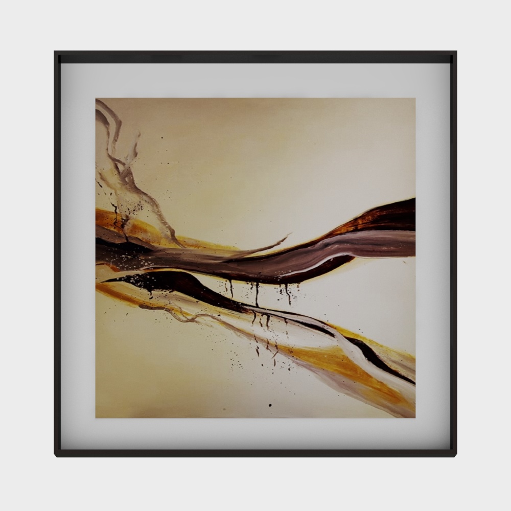 Modern Living Room and Dining Room Decorative Painting