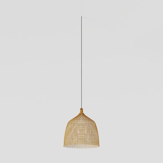 Woven Lampshade 3D model