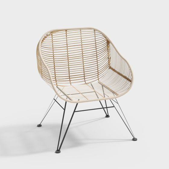Weaved Chair 3D model