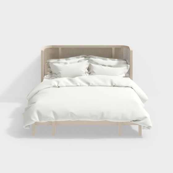 Cozy Retreat 3D model Bed Frame