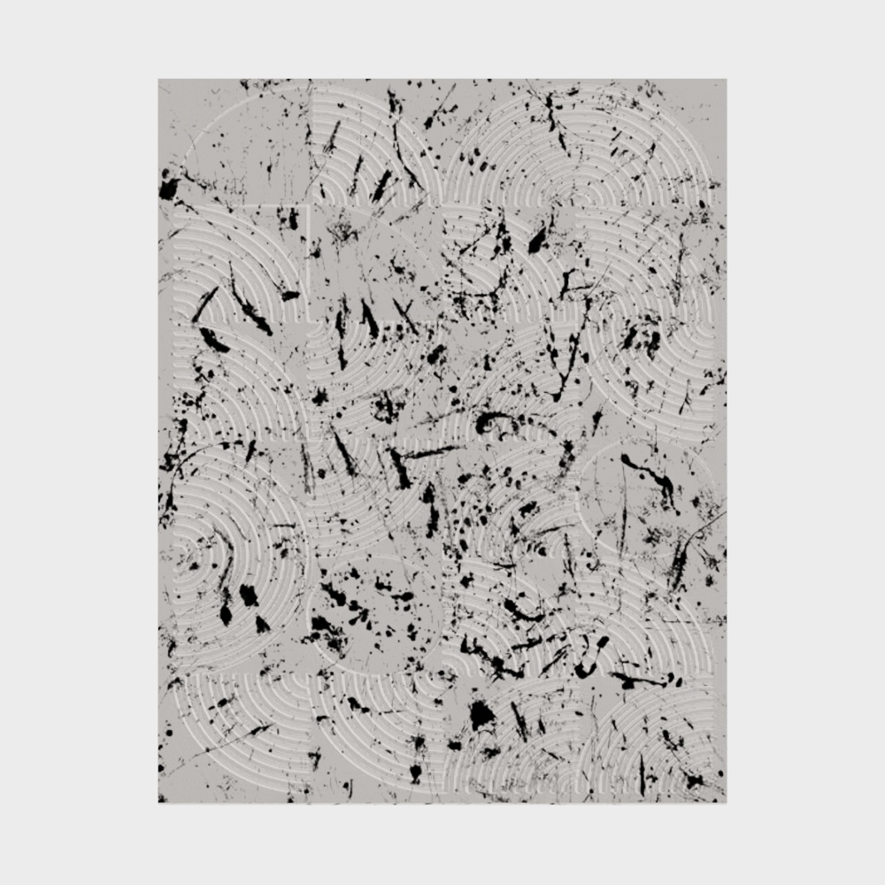 Modern Living and Dining Room Decorative Painting