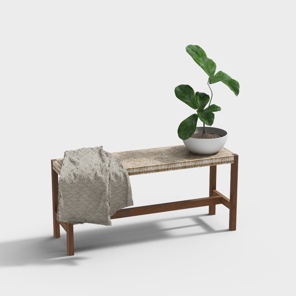 Silla Larga de Mimbre