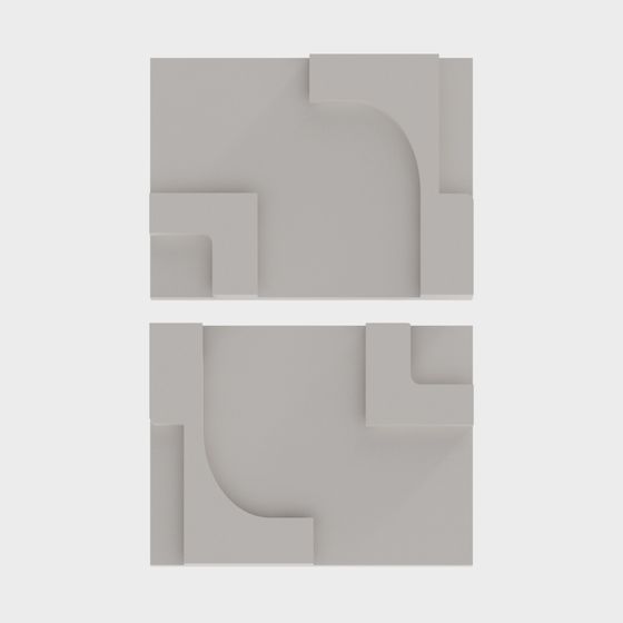 Urban Geometry 3D Model