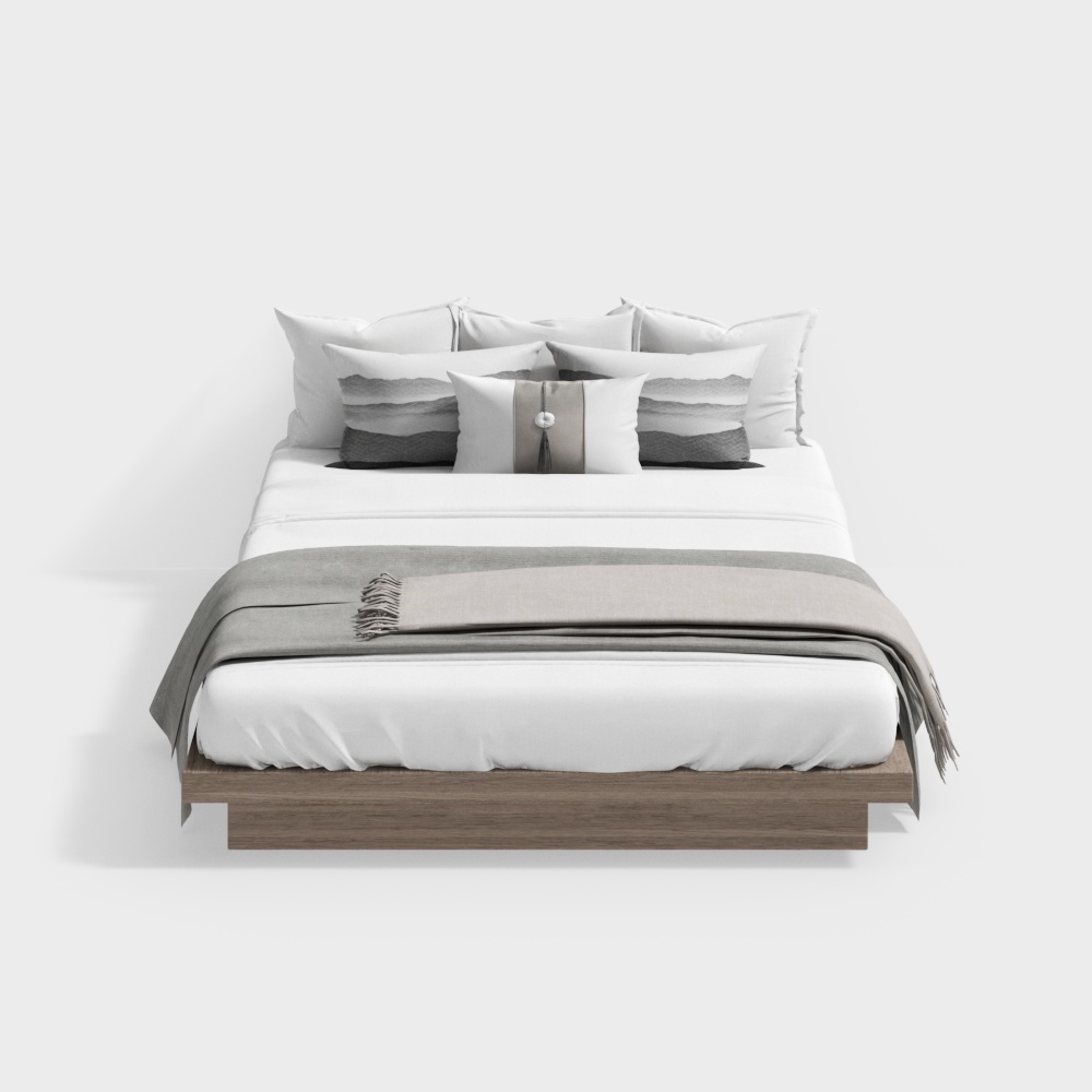 モダンなベッド