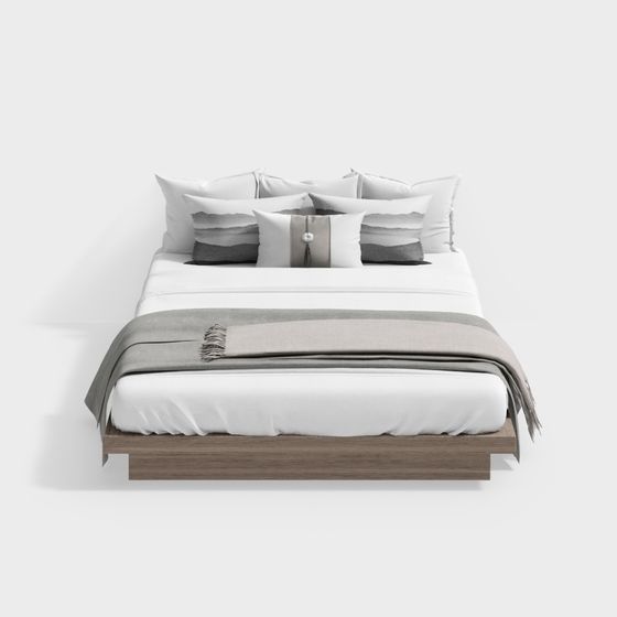 モダンなベッド