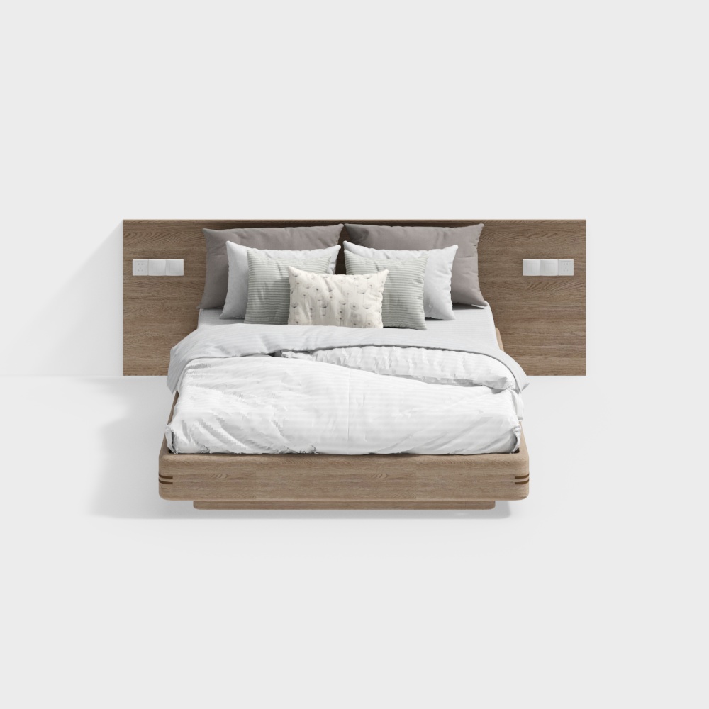 モダンなベッド