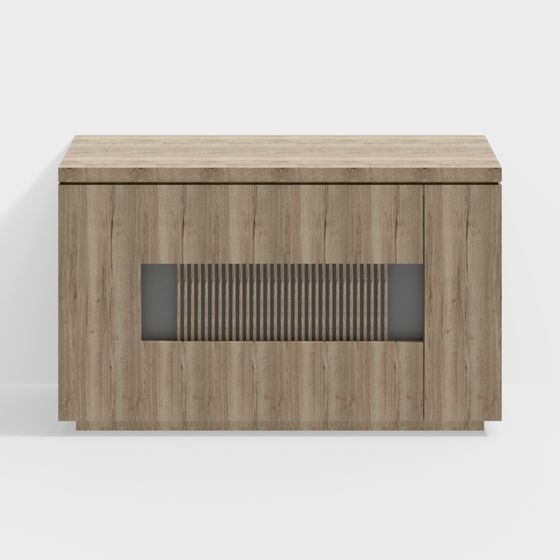 City Window Cabinet 3D model for Modern Interiors