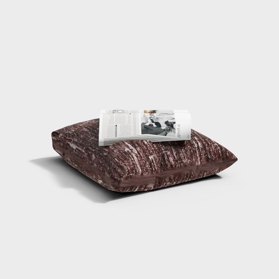 Retro Carpet Low-Poly 3D Model