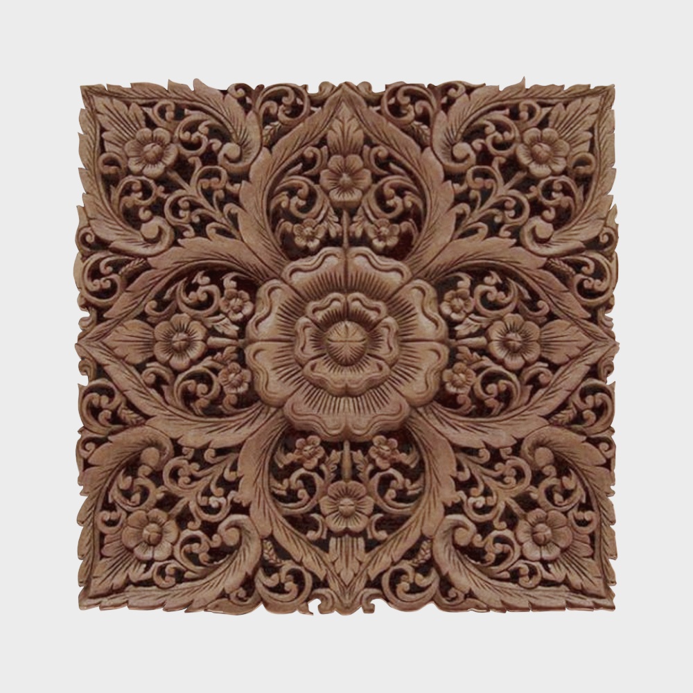 Floral Elegance Low-Poly 3D Model