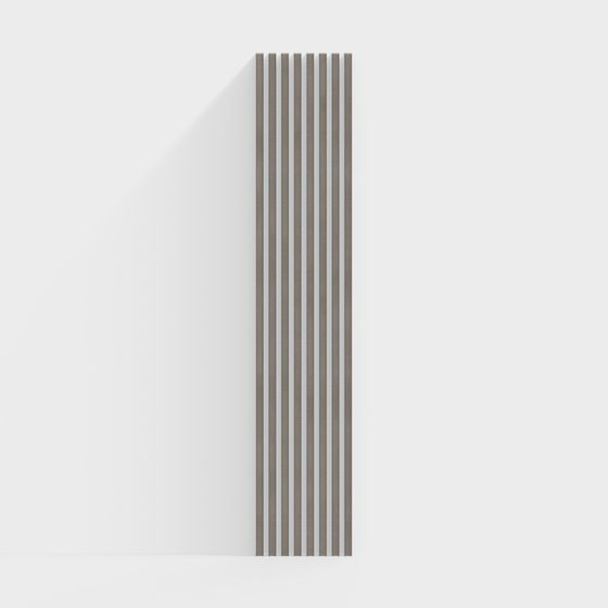 Minimalist Low-Polygon 3D Model for Modern Spaces