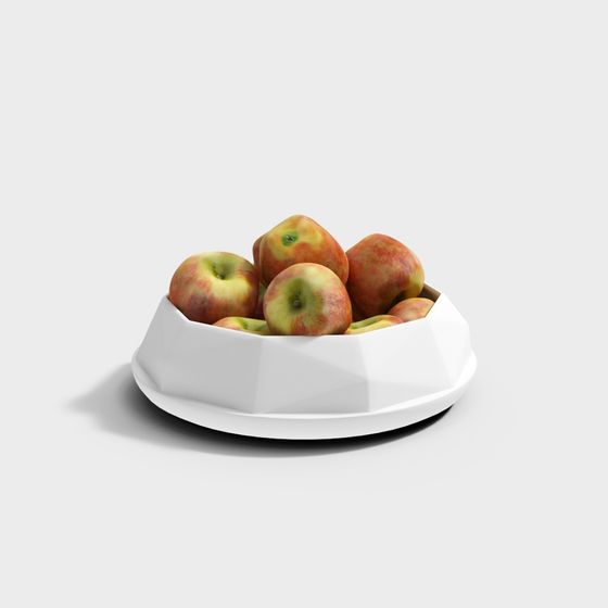 Minimalist Fruit Bowl 3D model