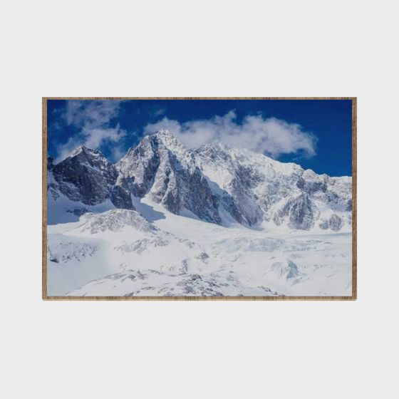 Snowy Mountain Peak 3D model