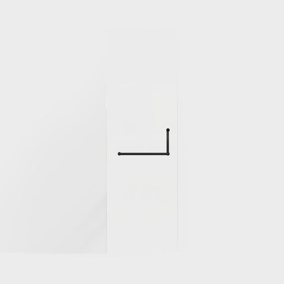 Minimalist Door 3D model