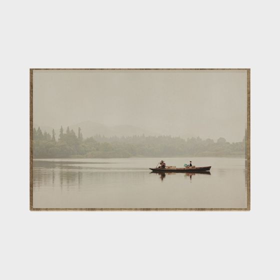 Serene Lake Boating 3D model for Creative Projects