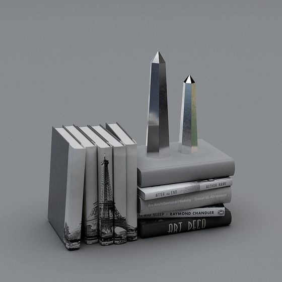 Knowledge Tower 3D model for Creative Projects