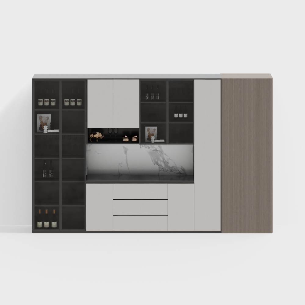 Tủ lễ tân hiện đại