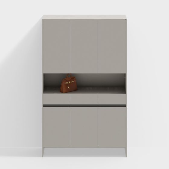 Urban Corner Storage Cabinet 3D model