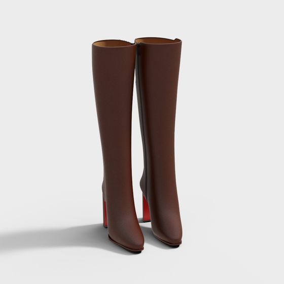 Urban Elegance Boots 3D model