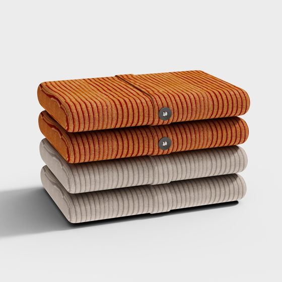 Stylish Towel 3D Model for Creative Projects