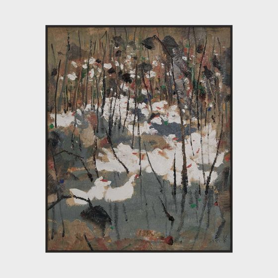 Winter Reeds 3D Model