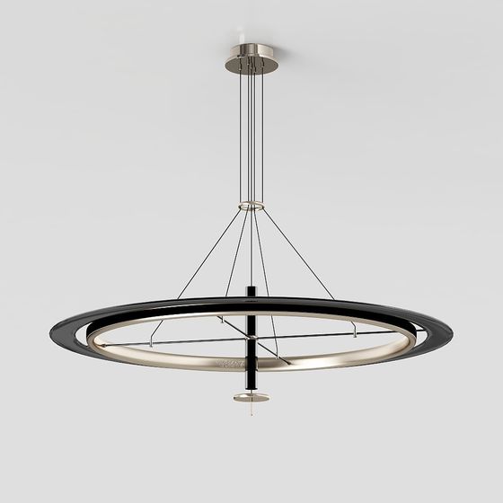 Halo Pendant Light 3D model