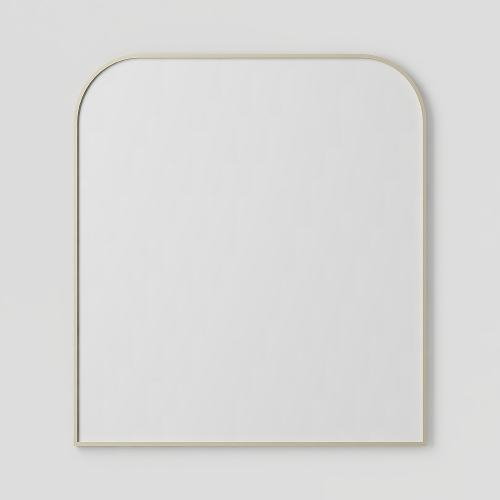 Calabasas Mirror 109069 in Brass by Sunpan