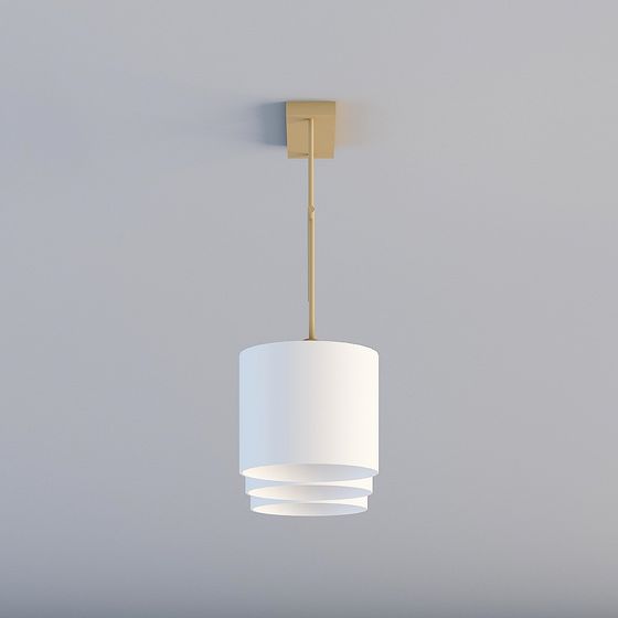 Stylish Pendant Light 3D Model – Modern Minimalist Design