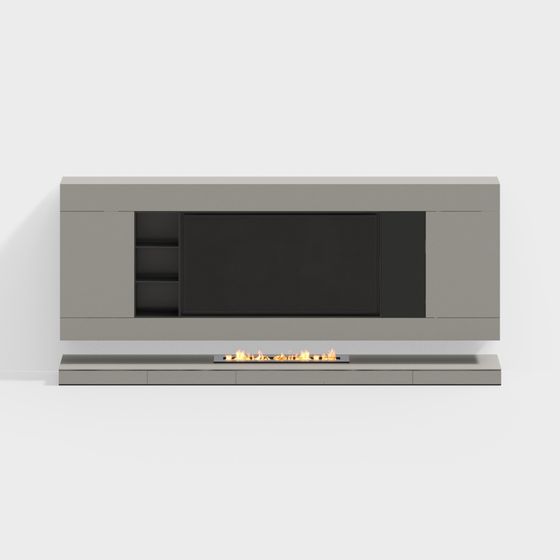 Urban Fire Wall 3D model