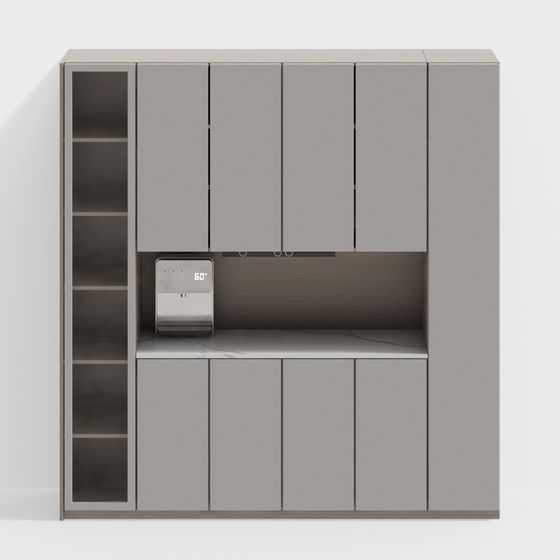 Urban Bookshelf 3D model