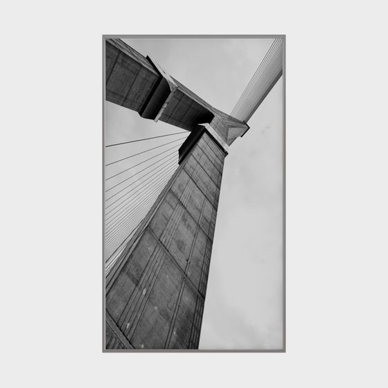 City Wing 3D Model - Low Polygon Aesthetic