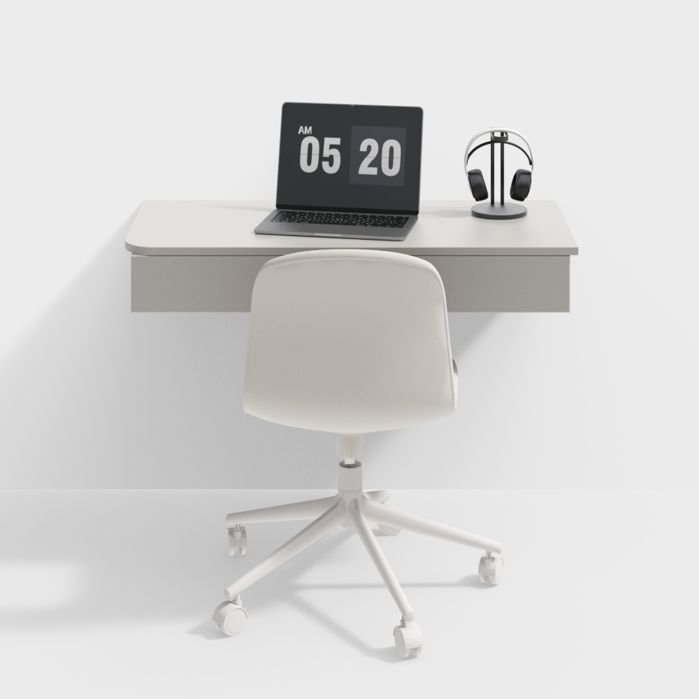 Modern Desk and Chair Combination
