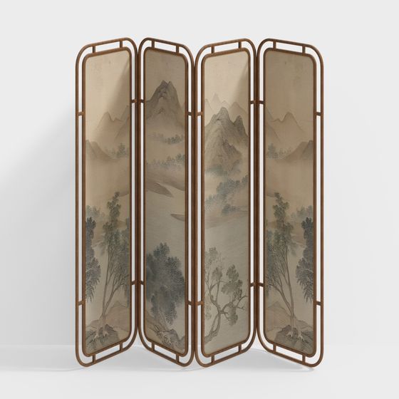 New Chinese Living Room Screens