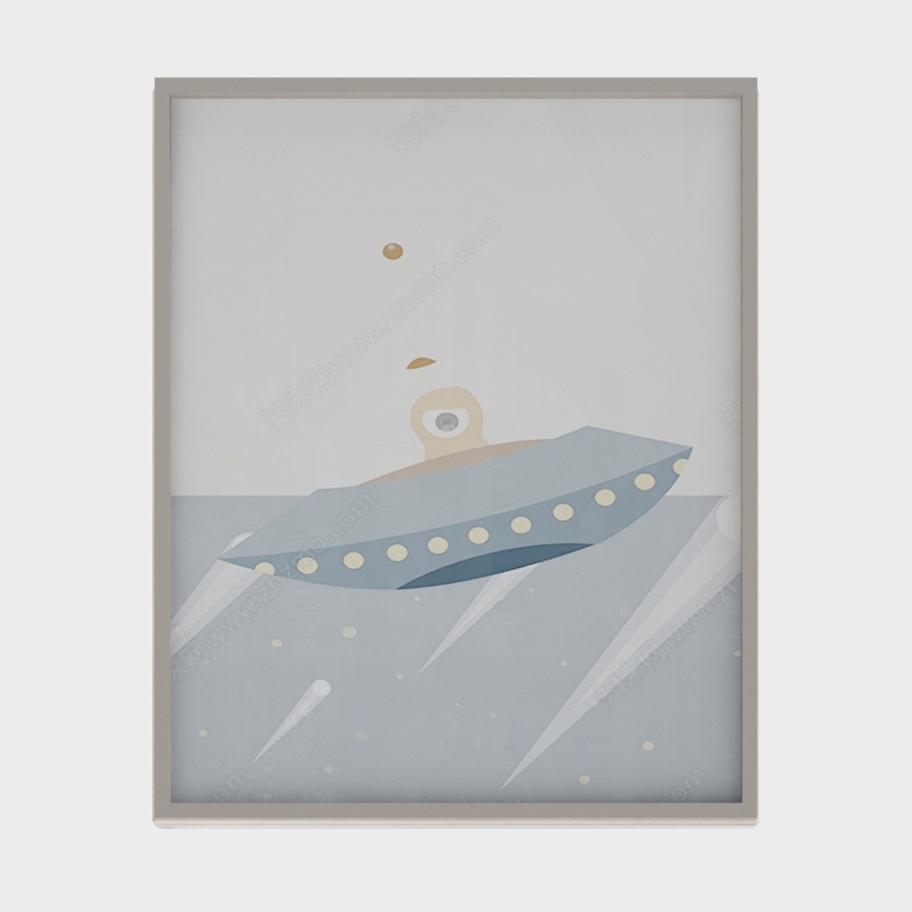 Modern Children's Room Decorative Painting