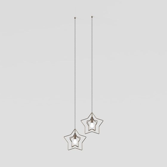 Đèn chùm phòng ngủ sao hiện đại